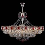 Люстра Двойное кольцо пластинка с подвесом Красная в Магнитогорске Люстра Двойное кольцо пластинка с подвесом Красная в Магнитогорске