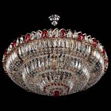 Люстра Двойное кольцо пластинка с подвесом Красная в Магнитогорске Люстра Двойное кольцо пластинка с подвесом Красная в Магнитогорске