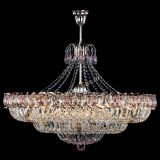 Люстра Двойное кольцо пластинка с подвесом Розовая в Магнитогорске Люстра Двойное кольцо пластинка с подвесом Розовая в Магнитогорске