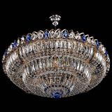 Люстра Двойное кольцо пластинка с подвесом Синяя в Магнитогорске Люстра Двойное кольцо пластинка с подвесом Синяя в Магнитогорске