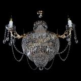 Люстра Элиза, 8 ламп, цвет - золото, Люстры Гусь Хрустальный Люстра Элиза, 8 ламп, цвет - золото, Люстры Гусь Хрустальный