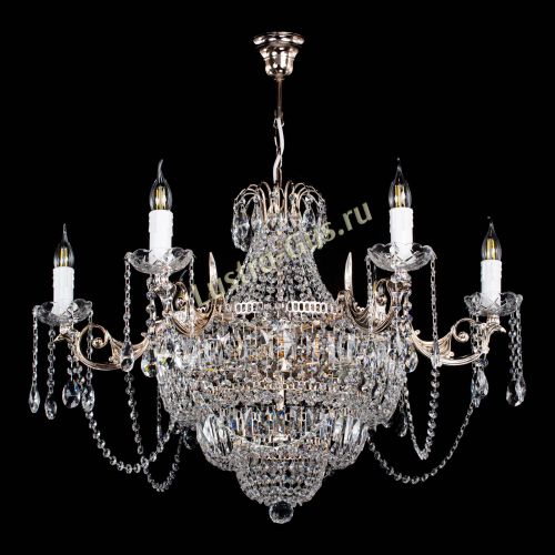 Люстра Элиза удлиненная в Магнитогорске Гусь Хрустальный