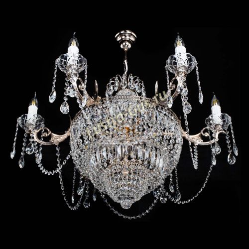 Люстра Элиза удлиненная в Магнитогорске Гусь Хрустальный