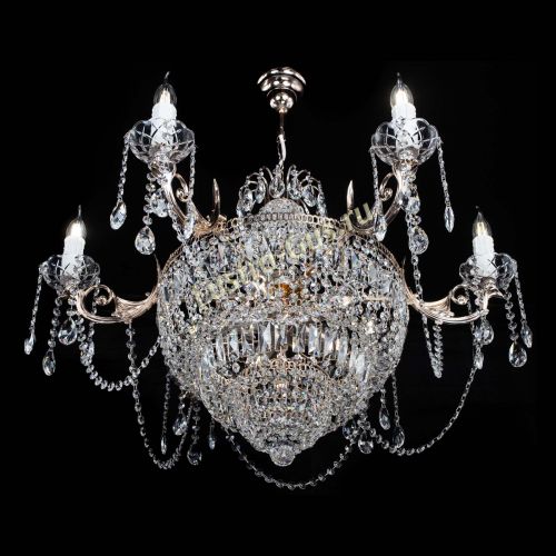 Люстра Элиза удлиненная в Магнитогорске Гусь Хрустальный