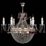 Люстра Елизавета №11 Венеция красная в Магнитогорске