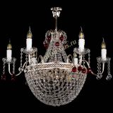 Люстра Елизавета №11 Венеция красная в Магнитогорске