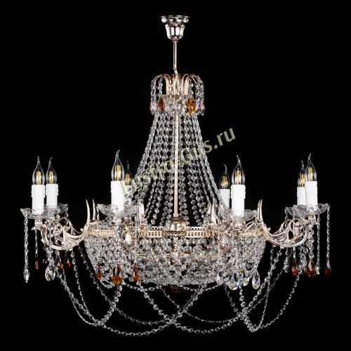 Люстра Елизавета №13 чайная в Магнитогорске Гусь Хрустальный