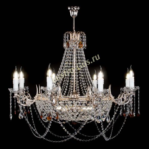 Люстра Елизавета №13 чайная в Магнитогорске Гусь Хрустальный