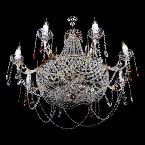 Люстра Елизавета №13 чайная в Магнитогорске Гусь Хрустальный