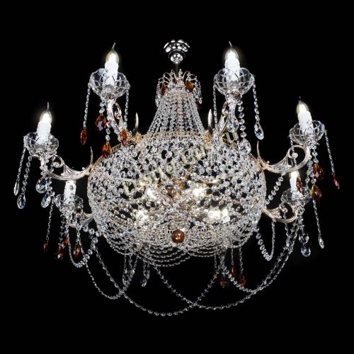 Люстра Елизавета №13 чайная в Магнитогорске Гусь Хрустальный