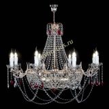 Люстра Елизавета №13 красная в Магнитогорске