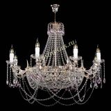 Люстра Елизавета №13 розовая в Магнитогорске