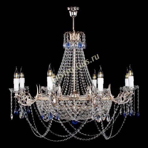 Люстра Елизавета №13 синяя в Магнитогорске Люстра Елизавета №13 синяя в Магнитогорске