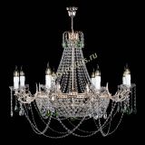 Люстра Елизавета №13 зеленая в Магнитогорске