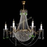 Люстра Елизавета малая №9 под бронзу Зеленая в Магнитогорске