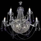 Люстра Елизавета малая №9 фиолетовая в Магнитогорске