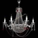 Люстра Елизавета малая №9 красная в Магнитогорске