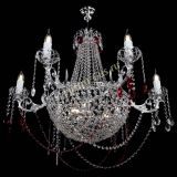 Люстра Елизавета малая №9 красная в Магнитогорске