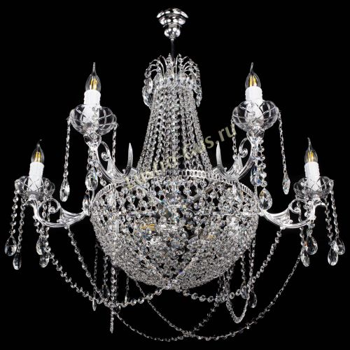 Люстра Елизавета малая №9 в Магнитогорске Гусь Хрустальный