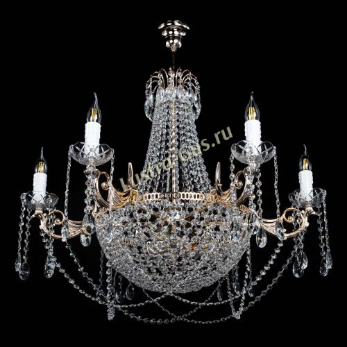 Люстра Елизавета малая №9 в Магнитогорске Гусь Хрустальный