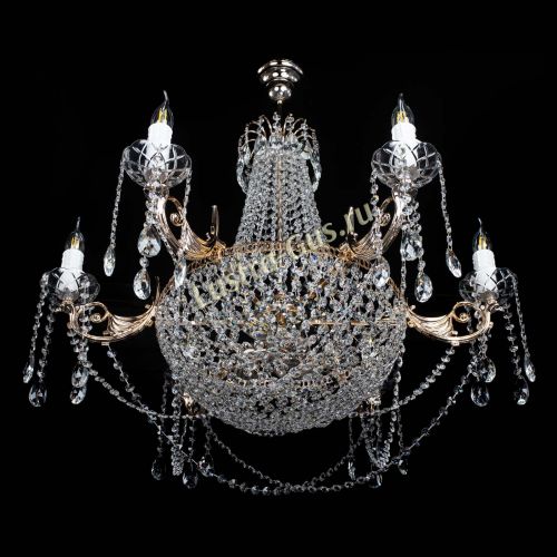 Люстра Елизавета малая №9 в Магнитогорске Гусь Хрустальный