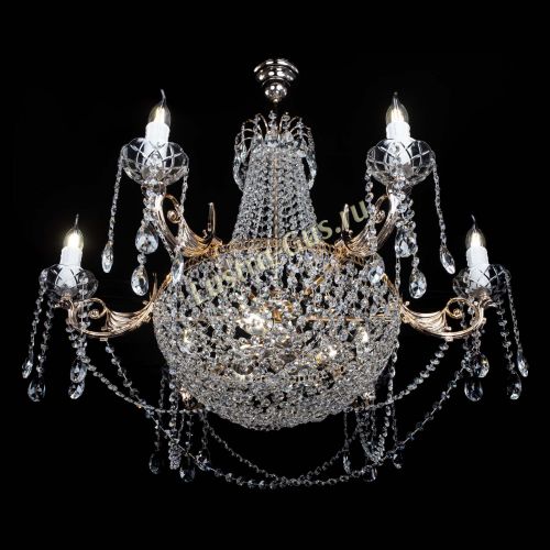 Люстра Елизавета малая №9 в Магнитогорске Гусь Хрустальный