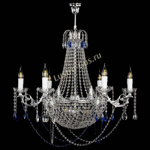 Люстра Елизавета малая №9 синяя в Магнитогорске Люстра Елизавета малая №9 синяя в Магнитогорске