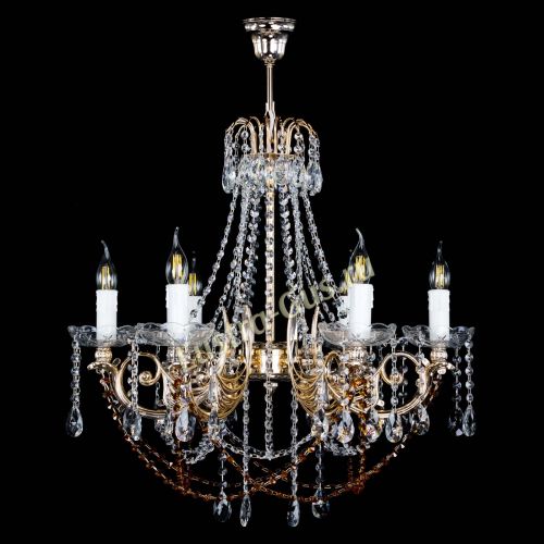 Люстра Елизавета малая Чайная (рожки - металл) в Магнитогорске Люстра Елизавета малая Чайная (рожки - металл) в Магнитогорске