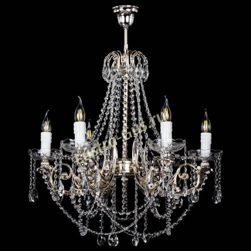 Люстра Елизавета малая (рожки - металл) в Магнитогорске Гусь Хрустальный