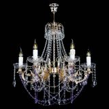 Люстра Елизавета малая Фиолетовая (рожки - металл) в Магнитогорске Люстра Елизавета малая Фиолетовая (рожки - металл) в Магнитогорске