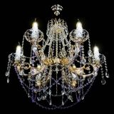 Люстра Елизавета малая Фиолетовая (рожки - металл) в Магнитогорске Люстра Елизавета малая Фиолетовая (рожки - металл) в Магнитогорске