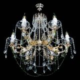 Люстра Елизавета малая Зеленая (рожки - металл) в Магнитогорске Люстра Елизавета малая Зеленая (рожки - металл) в Магнитогорске