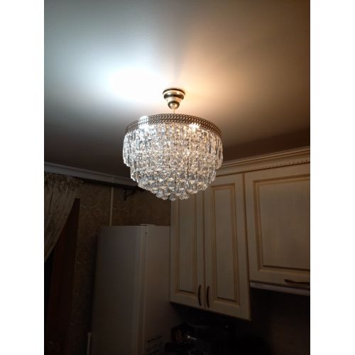 Люстра Флоренция №3 пластинка конус в Магнитогорске Гусь Хрустальный