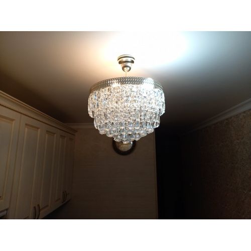 Люстра Флоренция №3 пластинка конус в Магнитогорске Гусь Хрустальный