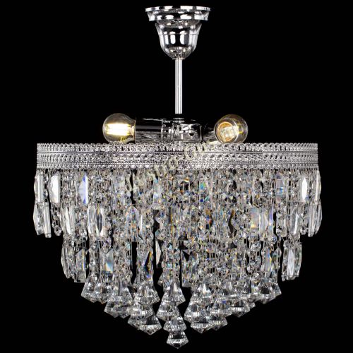 Люстра Флоренция №3 пластинка конус в Магнитогорске Гусь Хрустальный