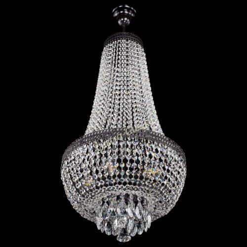 Люстра Флоренция №5 Купол черная в Магнитогорске Гусь Хрустальный