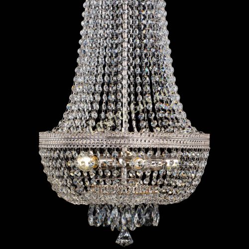 Люстра Флоренция №5 Купол длинный с подвесом в Магнитогорске Гусь Хрустальный