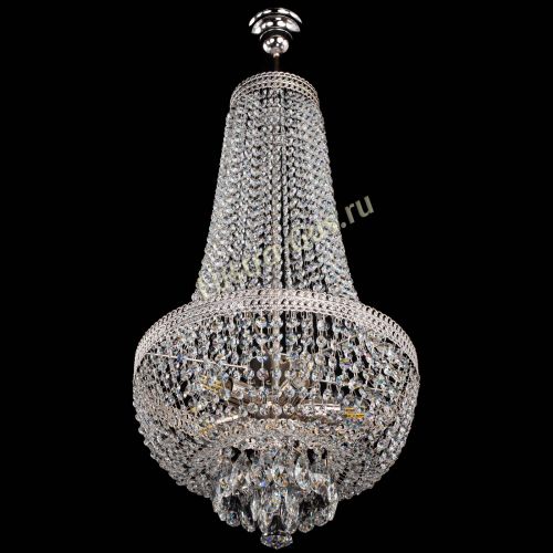 Люстра Флоренция №5 Купол длинный с подвесом в Магнитогорске Гусь Хрустальный