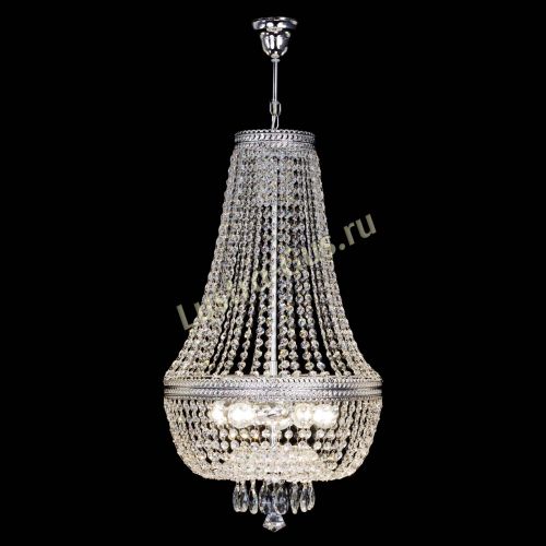 Люстра Флоренция №5 Купол длинный с подвесом в Магнитогорске Гусь Хрустальный