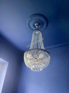 Люстра Флоренция №5 Купол длинный с подвесом в Магнитогорске отзыв и фото покупателя