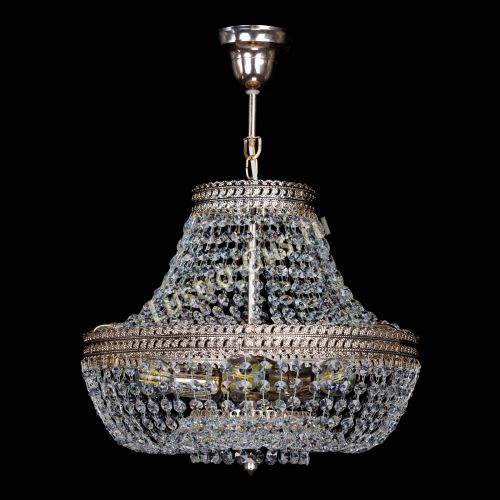 Люстра Флоренция №5 Купол с подвесом в Магнитогорске Гусь Хрустальный