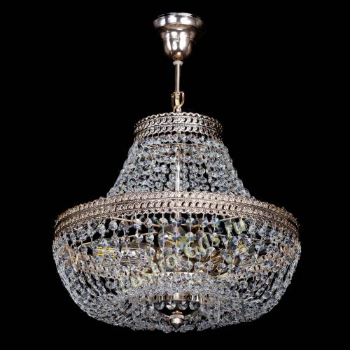 Люстра Флоренция №5 Купол с подвесом в Магнитогорске Гусь Хрустальный
