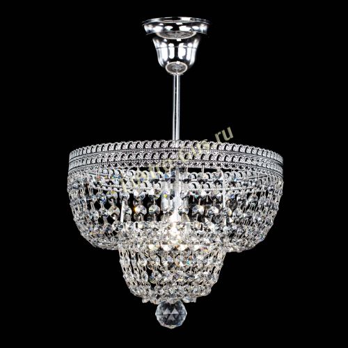 Люстра Каскад Флоренция №1 малая в Магнитогорске Гусь Хрустальный