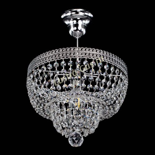 Люстра Каскад Флоренция №1 малая в Магнитогорске Гусь Хрустальный