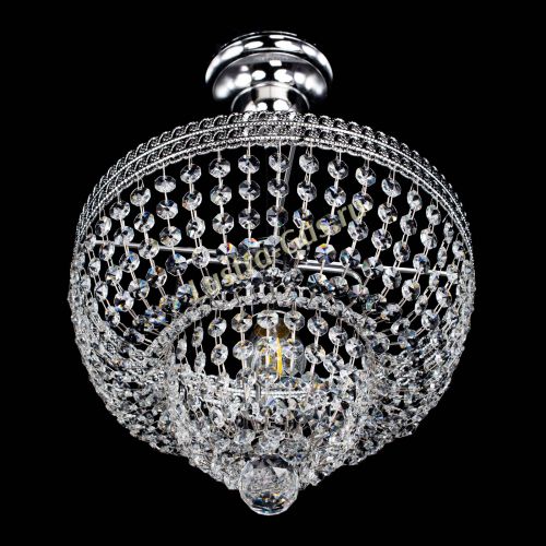 Люстра Каскад Флоренция №1 малая в Магнитогорске Гусь Хрустальный