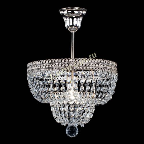 Люстра Каскад Флоренция №1 малая в Магнитогорске Гусь Хрустальный