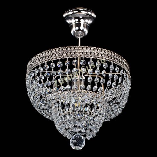 Люстра Каскад Флоренция №1 малая в Магнитогорске Гусь Хрустальный