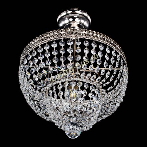 Люстра Каскад Флоренция №1 малая в Магнитогорске Гусь Хрустальный