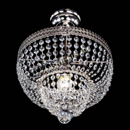 Люстра Каскад Флоренция №1 малая в Магнитогорске Гусь Хрустальный