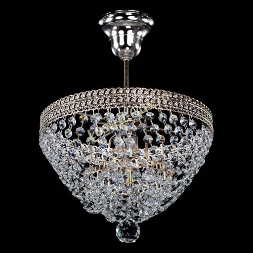 Люстра Купол Флоренция №1 малая в Магнитогорске Гусь Хрустальный